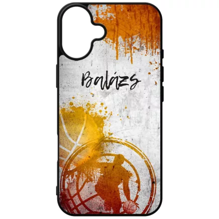 Kerd a Neveddel Grunge Kosarlabda iPhone 16 Plus Magsafe tok