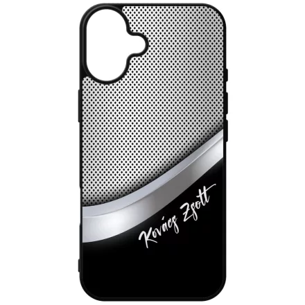 Silver Speaker iPhone 16 Plus Magsafe tok