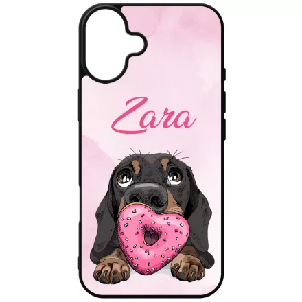 A legcukibb kutya mintás iPhone 16 Plus Magsafe tok