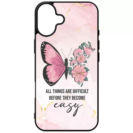 Pillango viragos motivacios iPhone 16 Plus tok