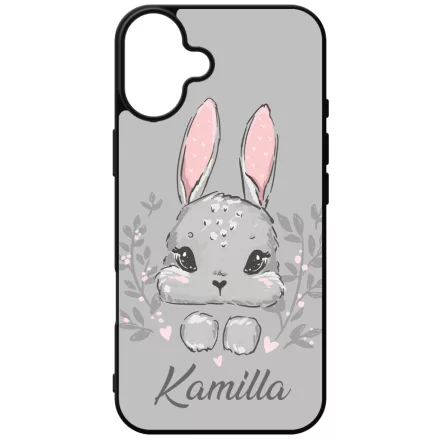 Kerd a neveddel Nyuszika iPhone 16 Plus tok