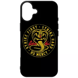 Grunge Cobra Kai Logo iPhone 16 Plus tok