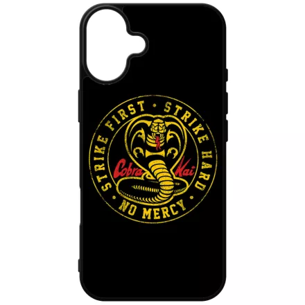 Grunge Cobra Kai Logo iPhone 16 Plus tok