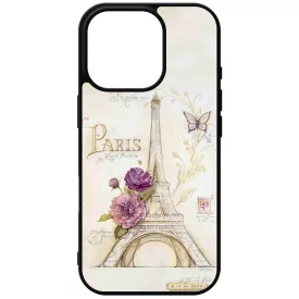 vintage párizs párizsi eiffel torony tornyos iPhone 16 Pro tok