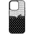 szerelem love fekete fehér pöttyös iPhone 16 Pro Magsafe tok