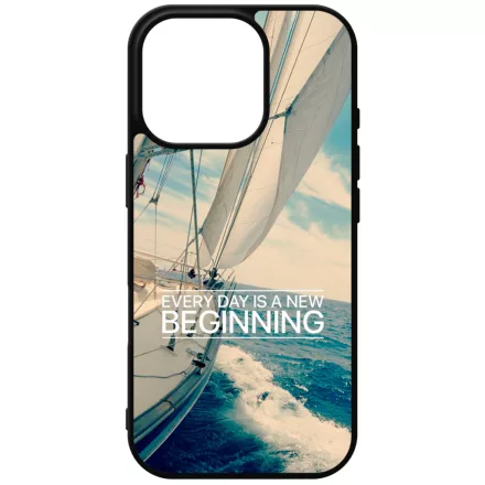 Minden nap egy új kezdet vitorlás tenger nyár iPhone 16 Pro Magsafe tok