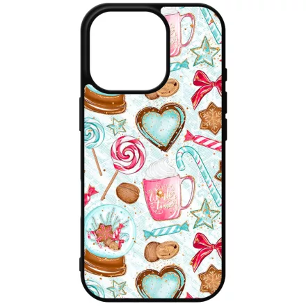 téli karácsonyi csajos mintás iPhone 16 Pro Magsafe tok