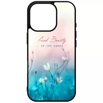 virágos tavaszi art iPhone 16 Pro Magsafe tok