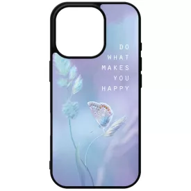 virágos tavaszi pillangós lepkés iPhone 16 Pro tok