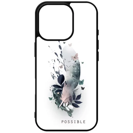 Possible - minden lehetséges - tollas ajándék nőknek valentin napra iPhone 16 Pro Magsafe tok