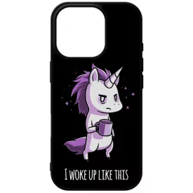 Unikornis - morcos reggel unicorn egyszarvú iPhone 16 Pro tok