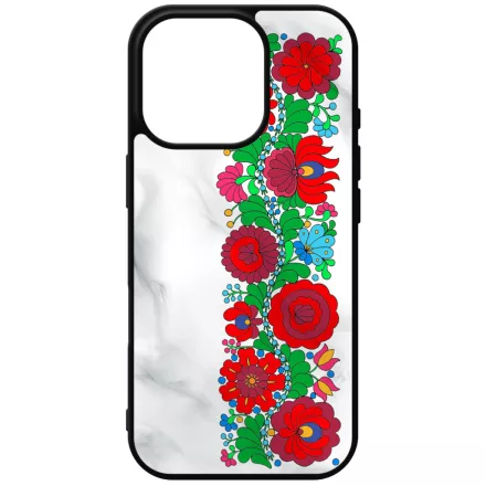 Márványos Matyó magyar mintás hungarian folk iPhone 16 Pro tok