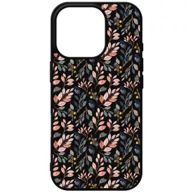 Csodaszép őszi virágmintás vintage iPhone 16 Pro tok