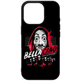 Bella Ciao ART - A Nagy Pénzrablás - la casa de papel iPhone 16 Pro tok