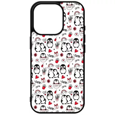 Cuki Pingvines iPhone 16 Pro tok