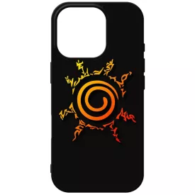 A rókadémon jel - naruto uzumaki - anime - demon fox iPhone 16 Pro tok