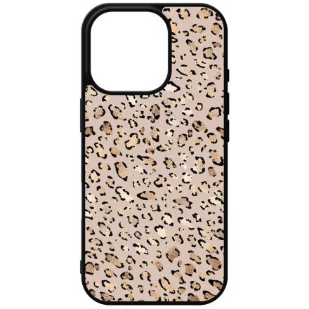Rose Gold Leopard Wild Beauty Csajos iPhone 16 Pro Magsafe tok