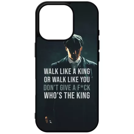 Tommy Shelby King idezet peaky blinders iPhone 16 Pro Magsafe tok