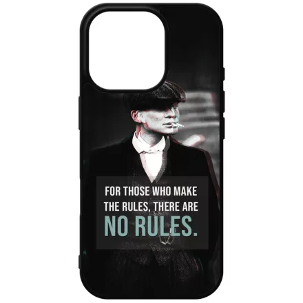 Tommy Shelby No rules idezet peaky blinders iPhone 16 Pro Magsafe tok