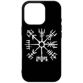Black Vegvisir - Vikings iPhone 16 Pro tok