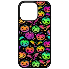 Pumpkin and Bats - Halloween iPhone 16 Pro tok