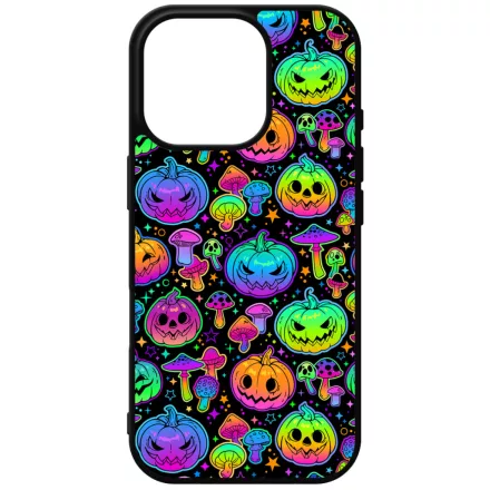 Pumpkin and Mushrooms - Halloween iPhone 16 Pro Magsafe tok