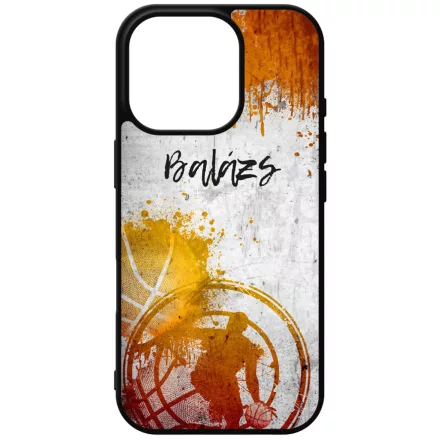 Kerd a Neveddel Grunge Kosarlabda iPhone 16 Pro Magsafe tok