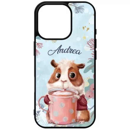 Kakaós hörcsög - Téli mintás iPhone 16 Pro Magsafe tok