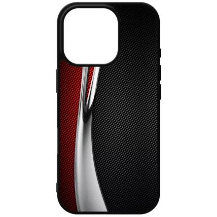 Silver Wave karbon mintás iPhone 16 Pro Magsafe tok