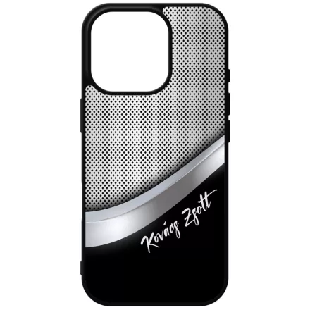 Silver Speaker iPhone 16 Pro Magsafe tok