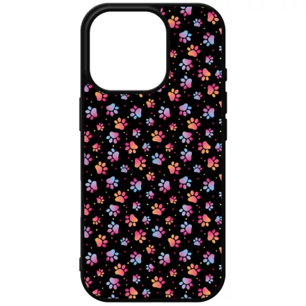 Szépséges kutyamancs mintás iPhone 16 Pro Magsafe tok