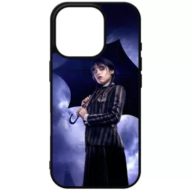 Wednesday és az esernyő iPhone 16 Pro tok