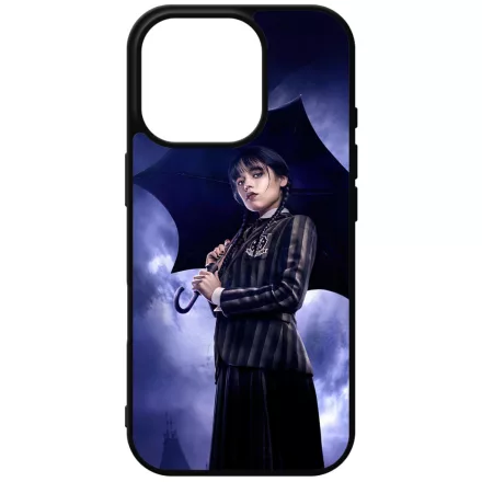 Wednesday és az esernyő iPhone 16 Pro Magsafe tok