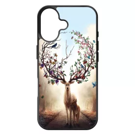 erdő szarvas őz négy évszak iPhone 17 tok