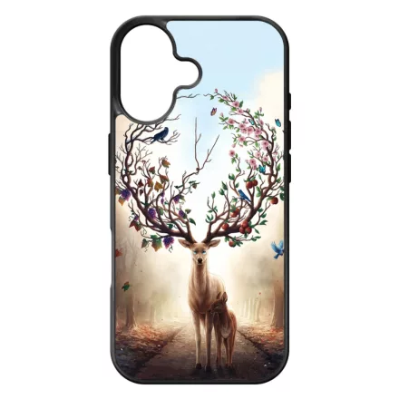 erdő szarvas őz négy évszak iPhone 17 tok