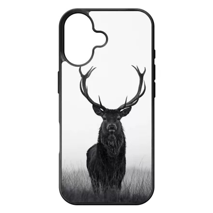 szarvas szarvasos agancs őszi fehér iPhone 17 tok