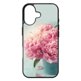 virágos tavaszi vintage rózsaszín rózsás iPhone 17 tok