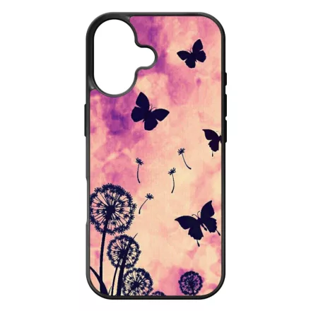 pillangós lepkés pitypang tavaszi iPhone 17 tok