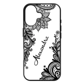 kérd a neveddel csipkés csajos iPhone 17 tok