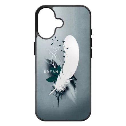 Dream - Álom - Feather, Tollas ajándék nőknek valentin napra iPhone 17 tok