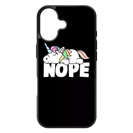 NOPE unikornis unicorn egyszarvú iPhone 17 tok