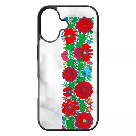 Márványos Matyó magyar mintás hungarian folk iPhone 17 tok