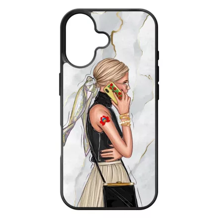 Matyó GIRL magyar mintás hungarian folk iPhone 17 tok