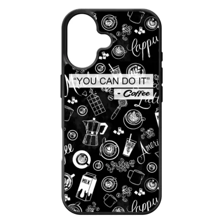 Meg tudod csinálni - Kávé coffee iPhone 17 tok
