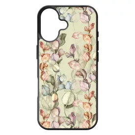 Vintage Ősz virág mintás iPhone 17 tok