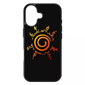 A rókadémon jel - naruto uzumaki - anime - demon fox iPhone 17 tok