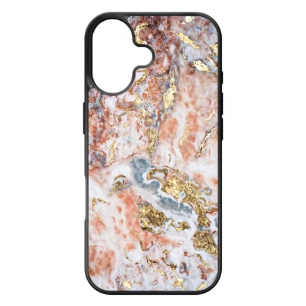 Pinkish and Gold marvanyos marvany mintas iPhone 17 tok