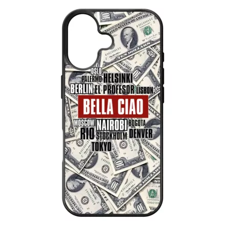Bella Ciao MONEY nagypenzrablas lacasadepapel iPhone 17 tok