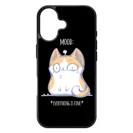 Cat Mood cicas macskas this is fine iPhone 17 tok