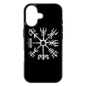 Black Vegvisir - Vikings iPhone 17 tok